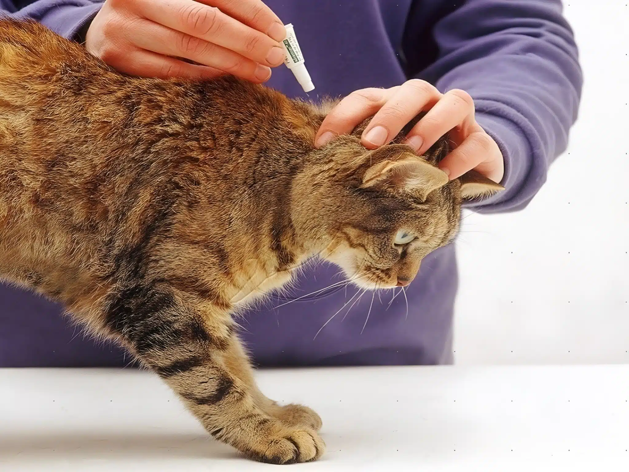 Виведення паразитів у кота